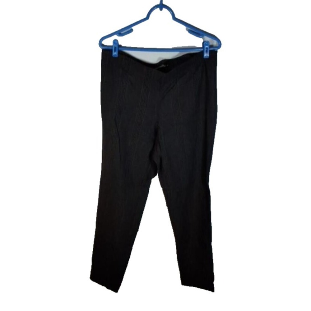 Estelle and Finn Green‎ Plaid Stretch Pants Size 10 Made in NY USA